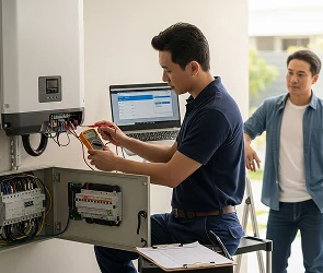Installation & commissioning of your PV system